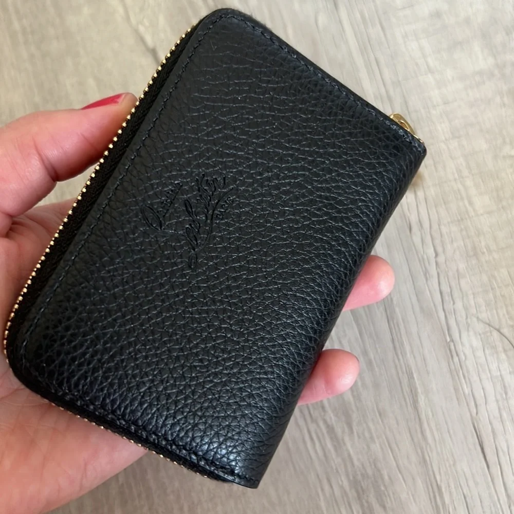 ๐ CHRISTIAN LOUBOUTIN - Like new in box Pannetone zippy wallet - Picture 5 of 8